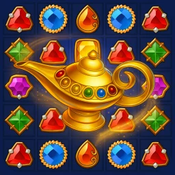 Ikon Magic of Genie : Match3 Puzzle